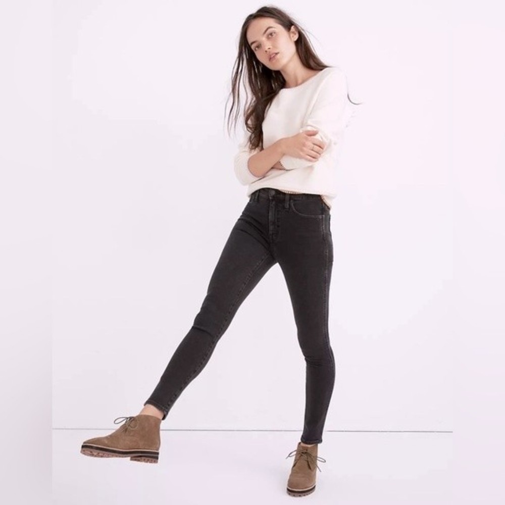 Madewell 10” High Rise Skinny in Starkey Wash sz 26